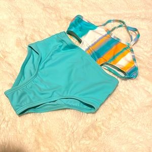 NWT Cupshe cross-back baby girl one piece